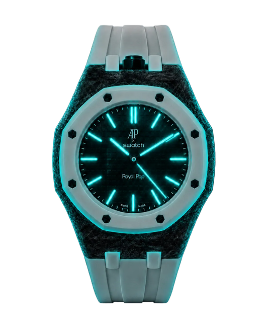GLOW Carbon Rubber Strap for Royal Pop