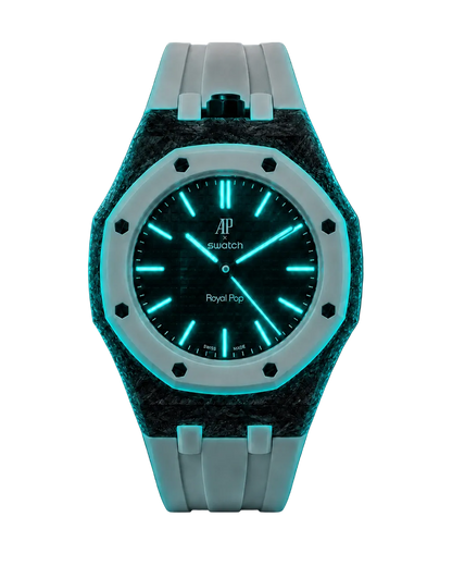 GLOW Carbon Rubber Strap for Royal Pop